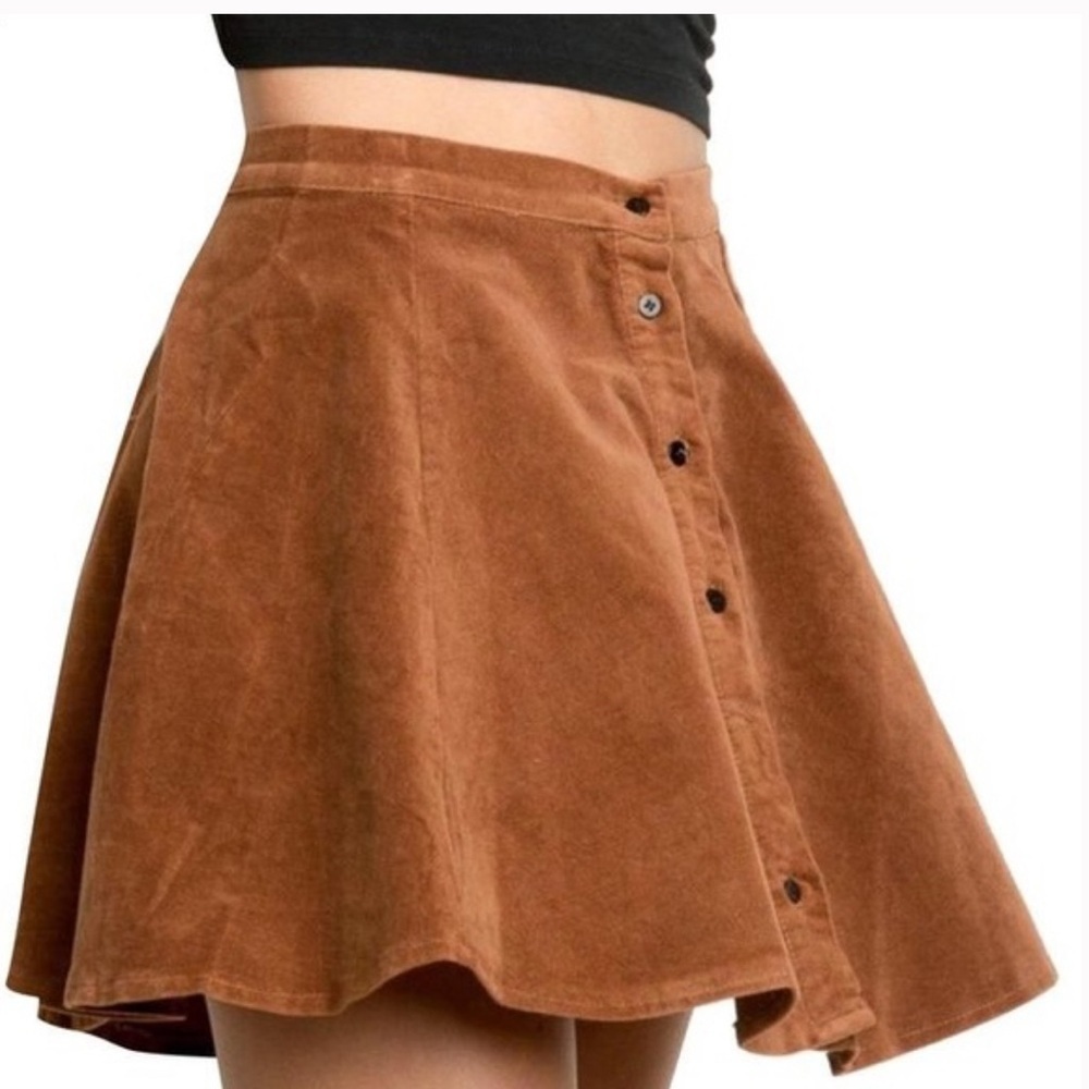Brandy Melville Brya Corduroy A-line Skirt - Picture 4 of 7